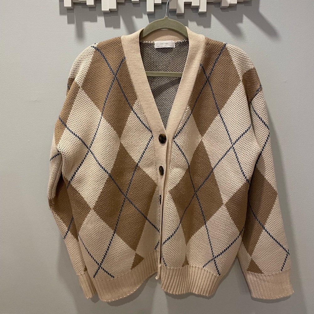 Button down Sweater